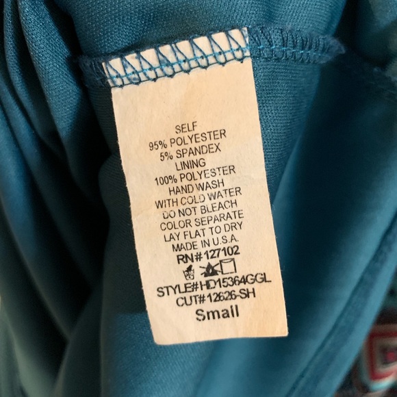 ♦️Pink Owl size small colorful patterned dress made in USA - Picture 6 of 6